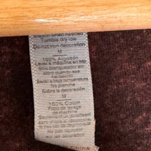 Vintage Baby Doll T-shirt,Iron Horse Saloon ,western,boho,brown 100% cotton - Picture 3 of 4